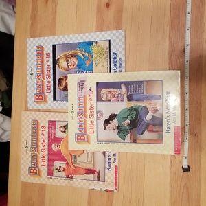 3 Babysitter's Club Books